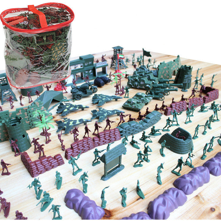 Small Soldier Model Set 500 Pieces 4Cm Kids Toys
