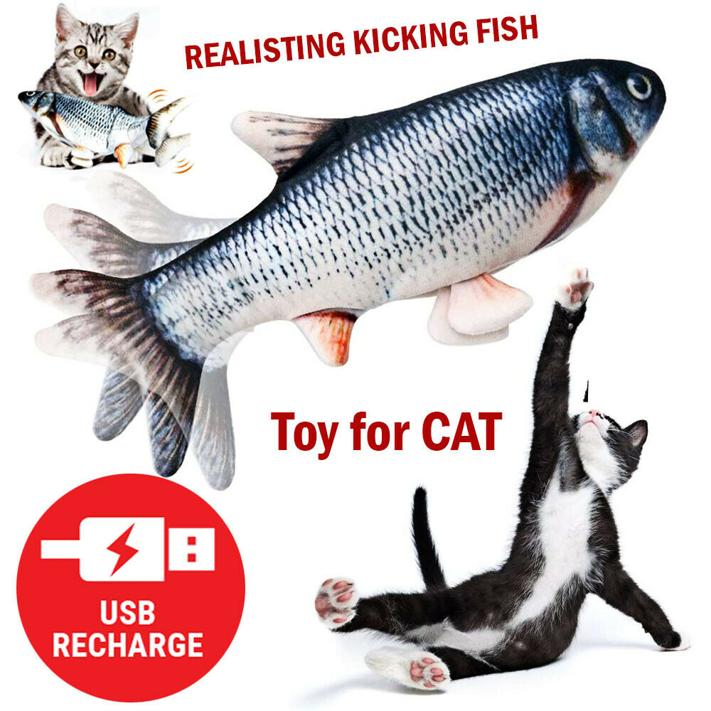 Electric Fish Toy Realistic Interactive